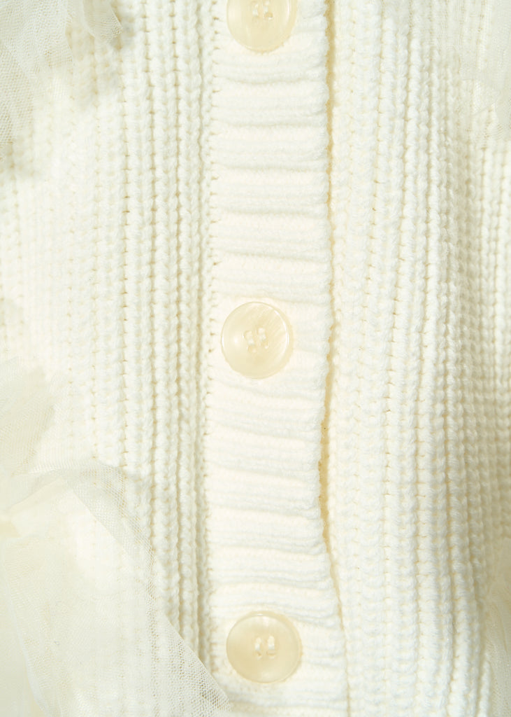 plume nuance short cardigan – NOTRE émor