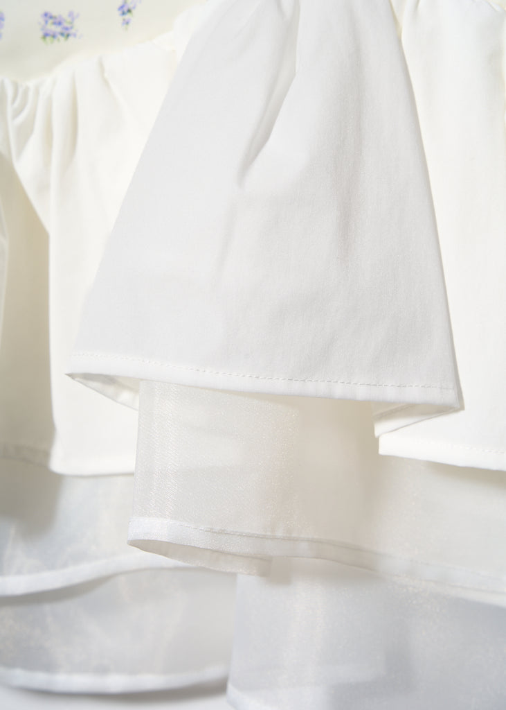 petite fleur peplum blouse – NOTRE émor