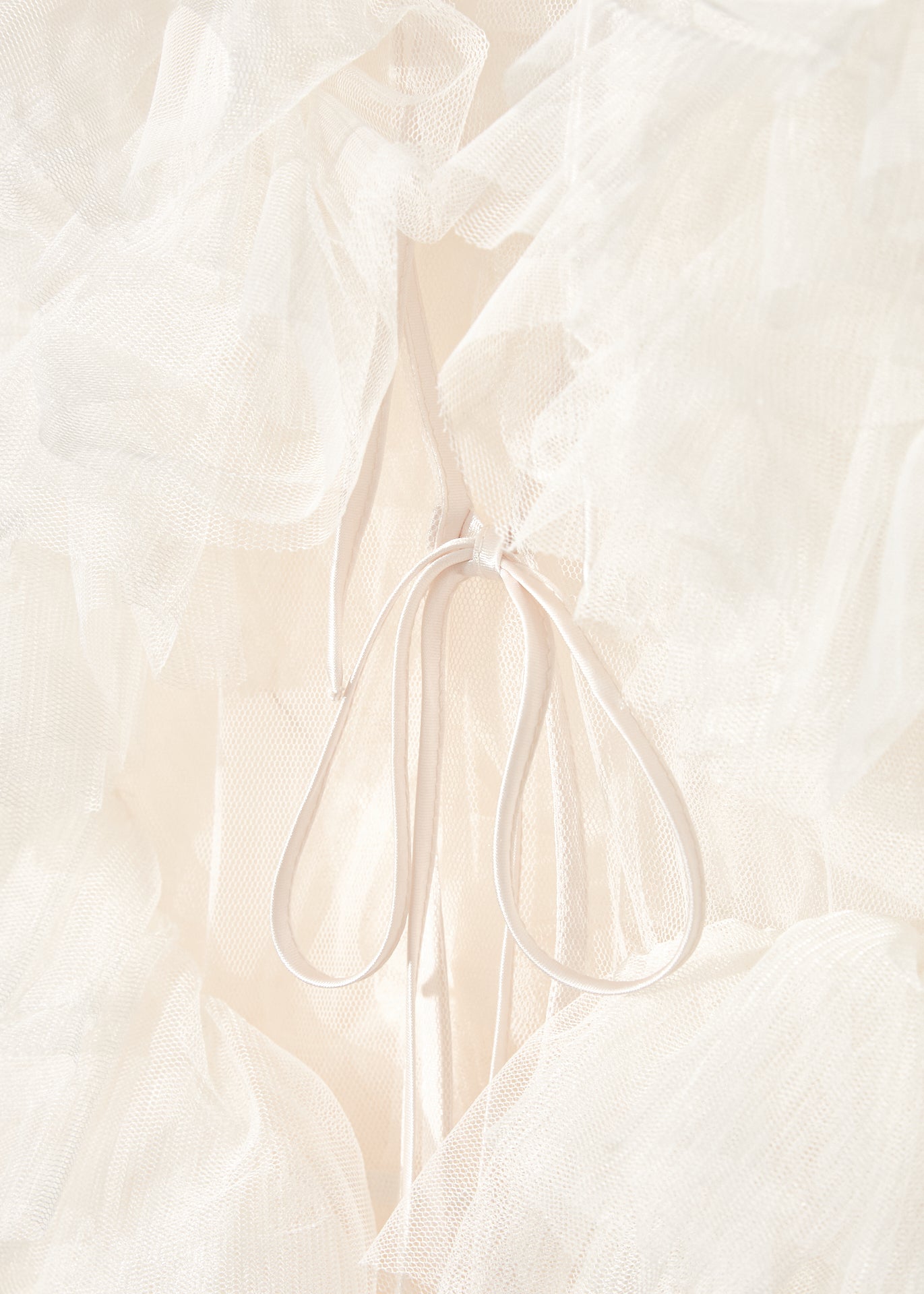 asymmetry tulle tops【予約商品】 – NOTRE émor
