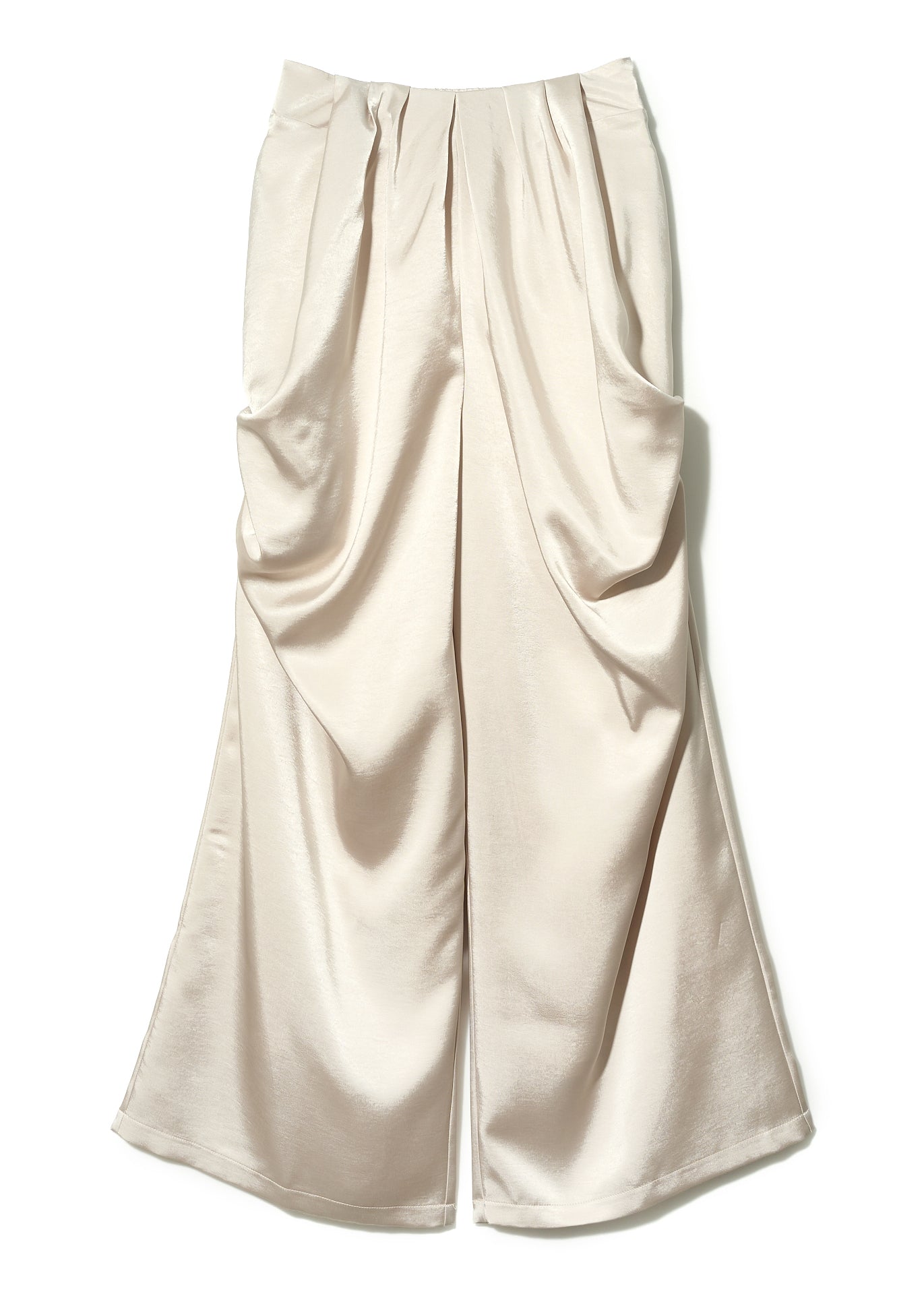 drape satin pants – NOTRE émor