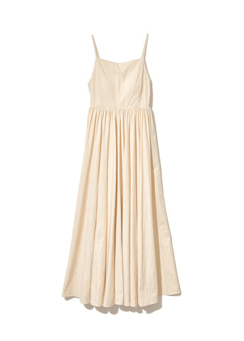 volume flare camisole dress