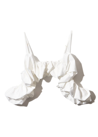 shell silhouette bustier