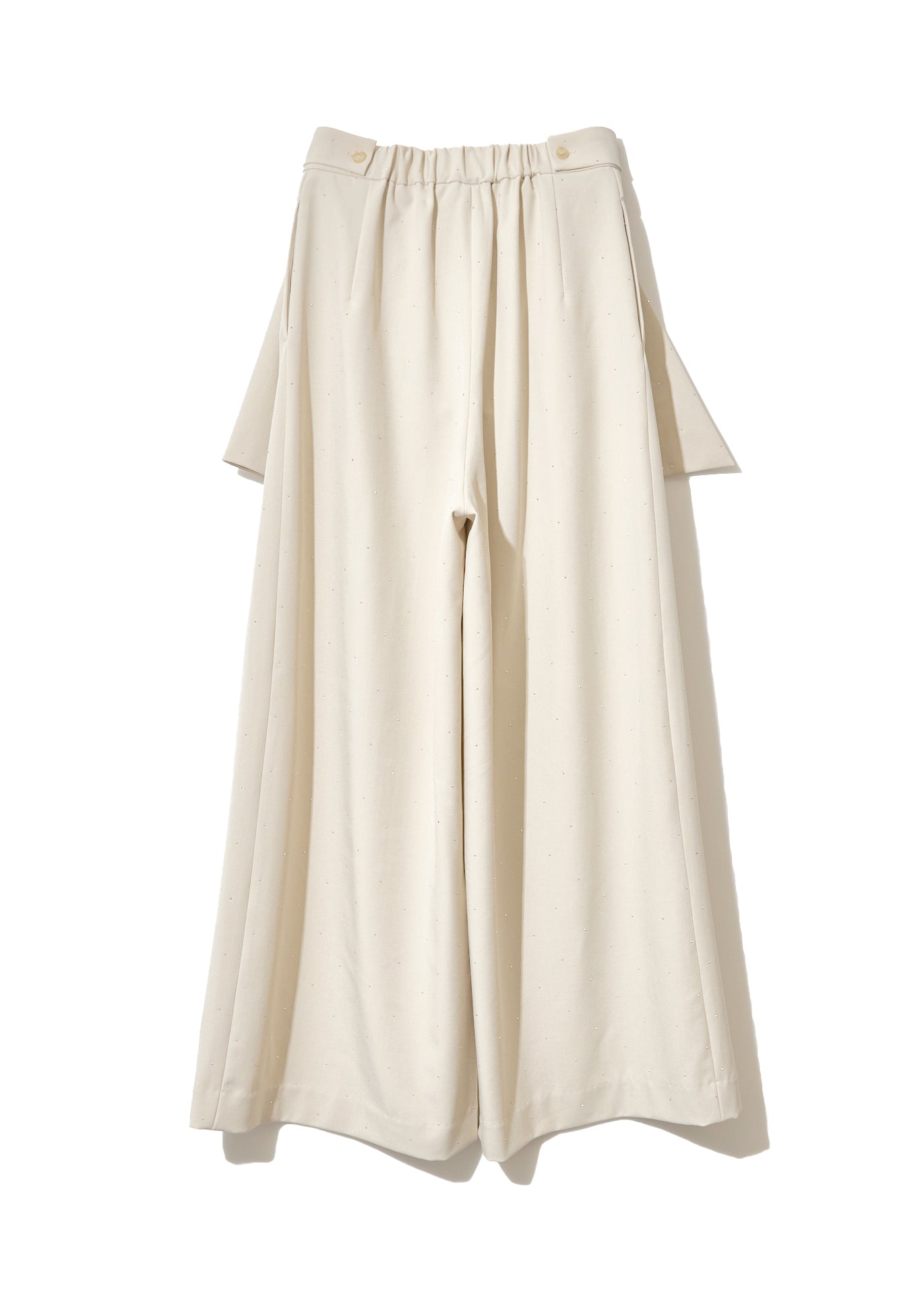 ribbon dust lame pants – NOTRE émor