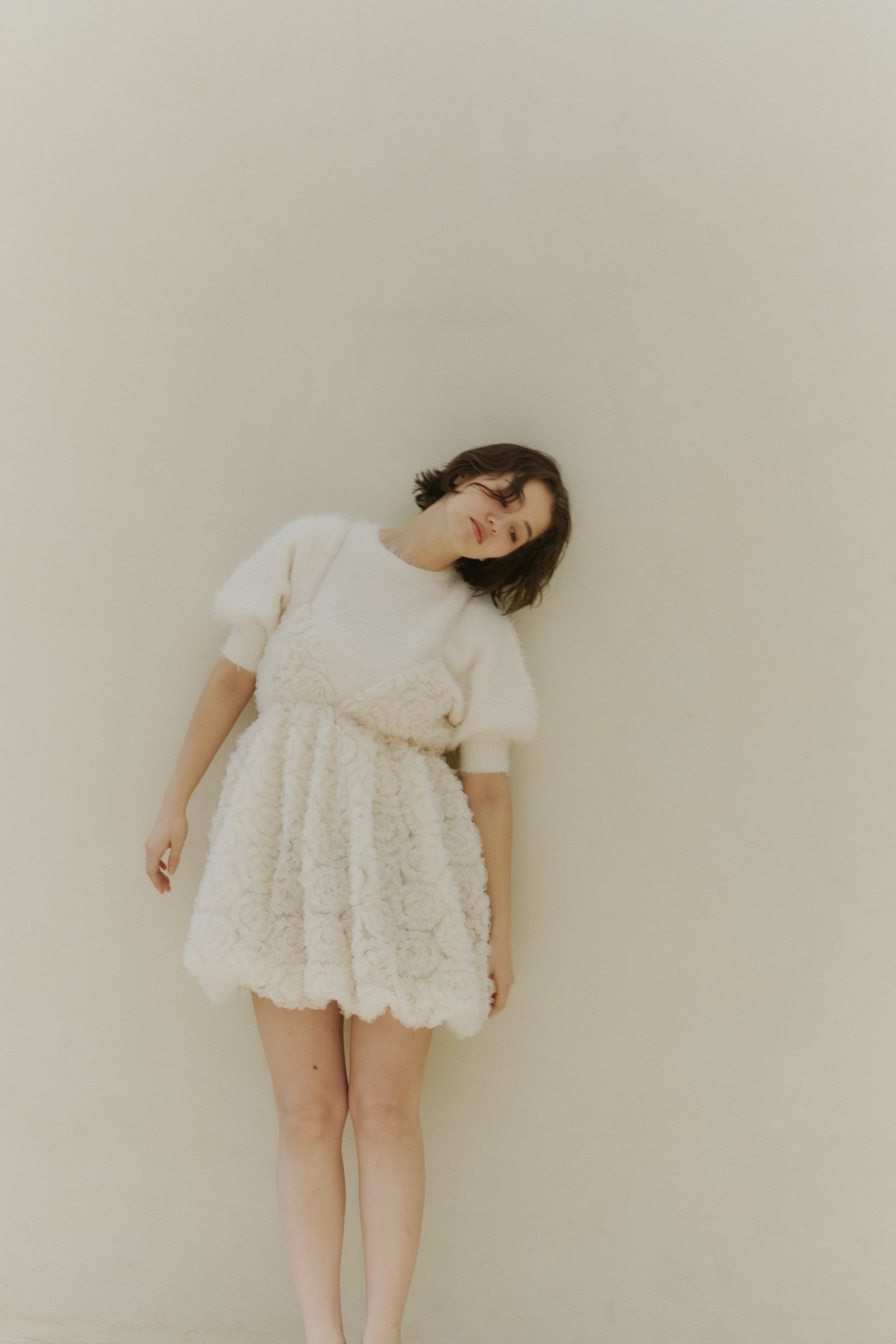 トップス NOTRE emor_tulle mini dress tulle mini dress (pail pink) – NOTRE émor