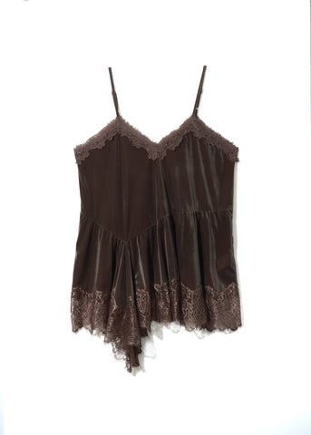 velours lace camisole