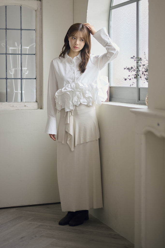 9月末～10月上旬お届け】sonnet skirt – NOTRE émor（ノートルエモア）