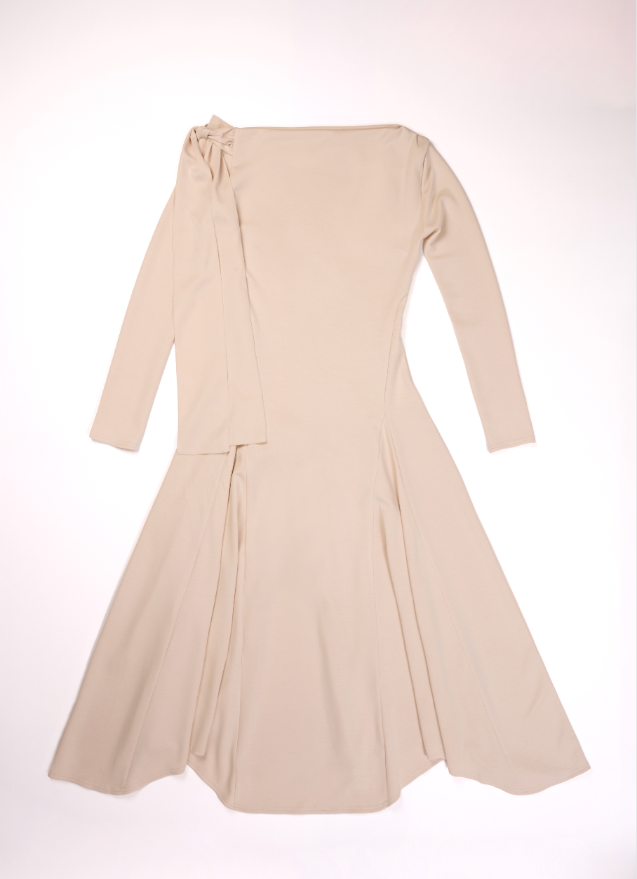 one shoulder ribbon dress – NOTRE émor