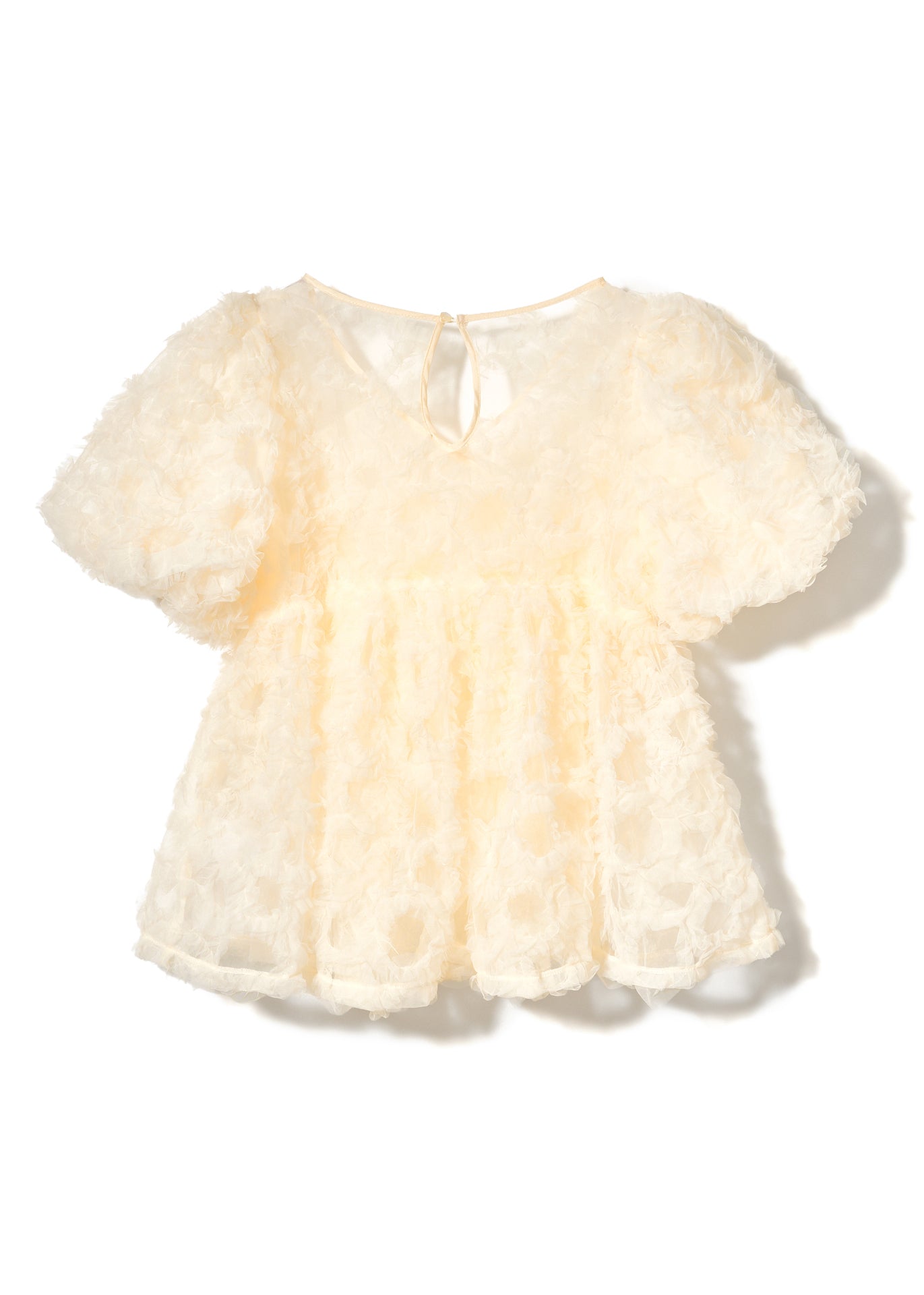 flower motif puff sleeve tops – NOTRE émor（ノートルエモア）