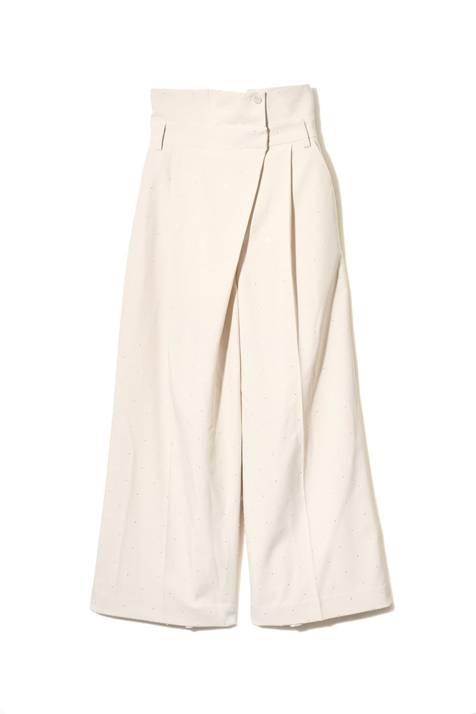 2way lamé high waisted pants – NOTRE émor
