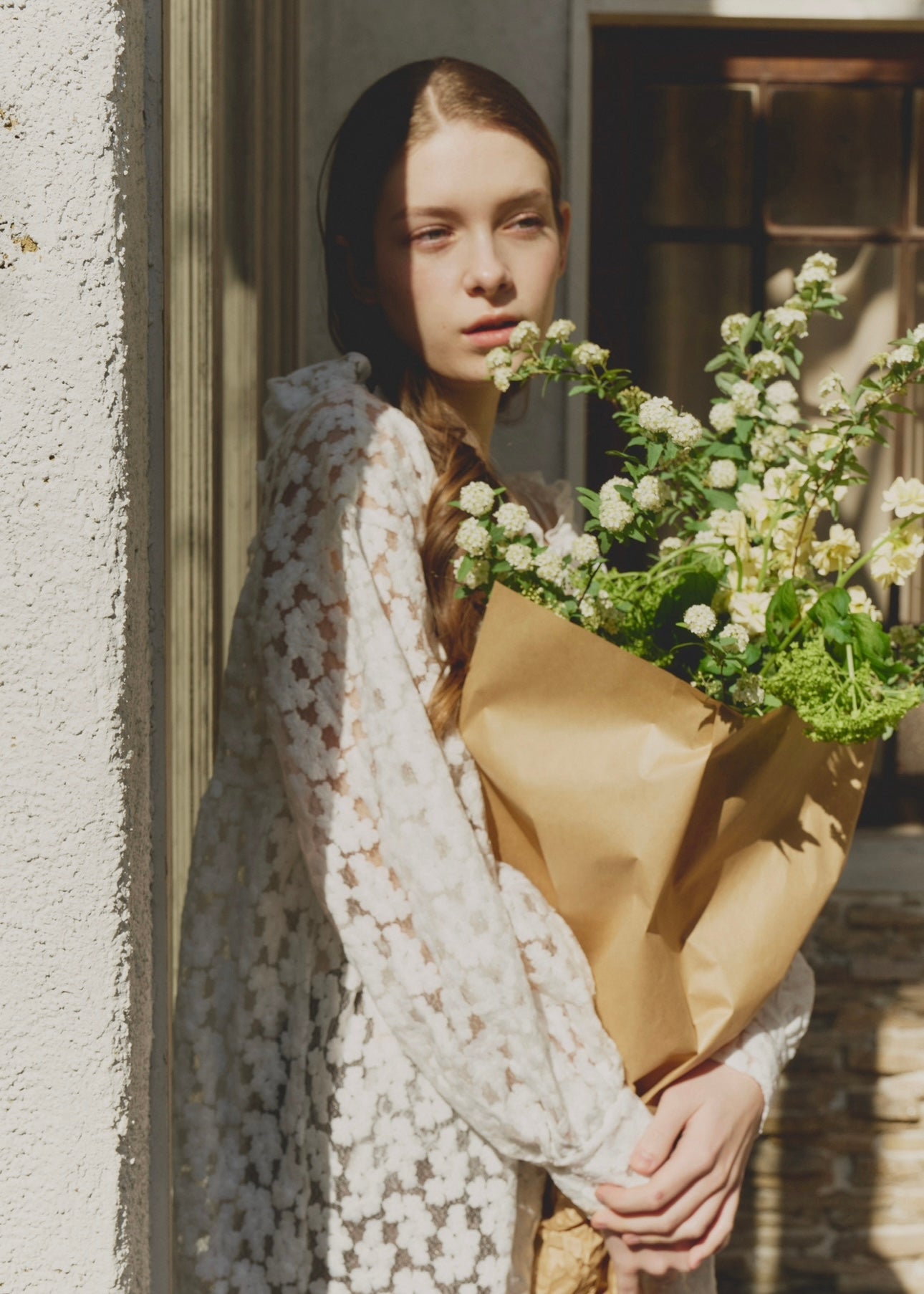 flower jacquard mini dress – NOTRE émor
