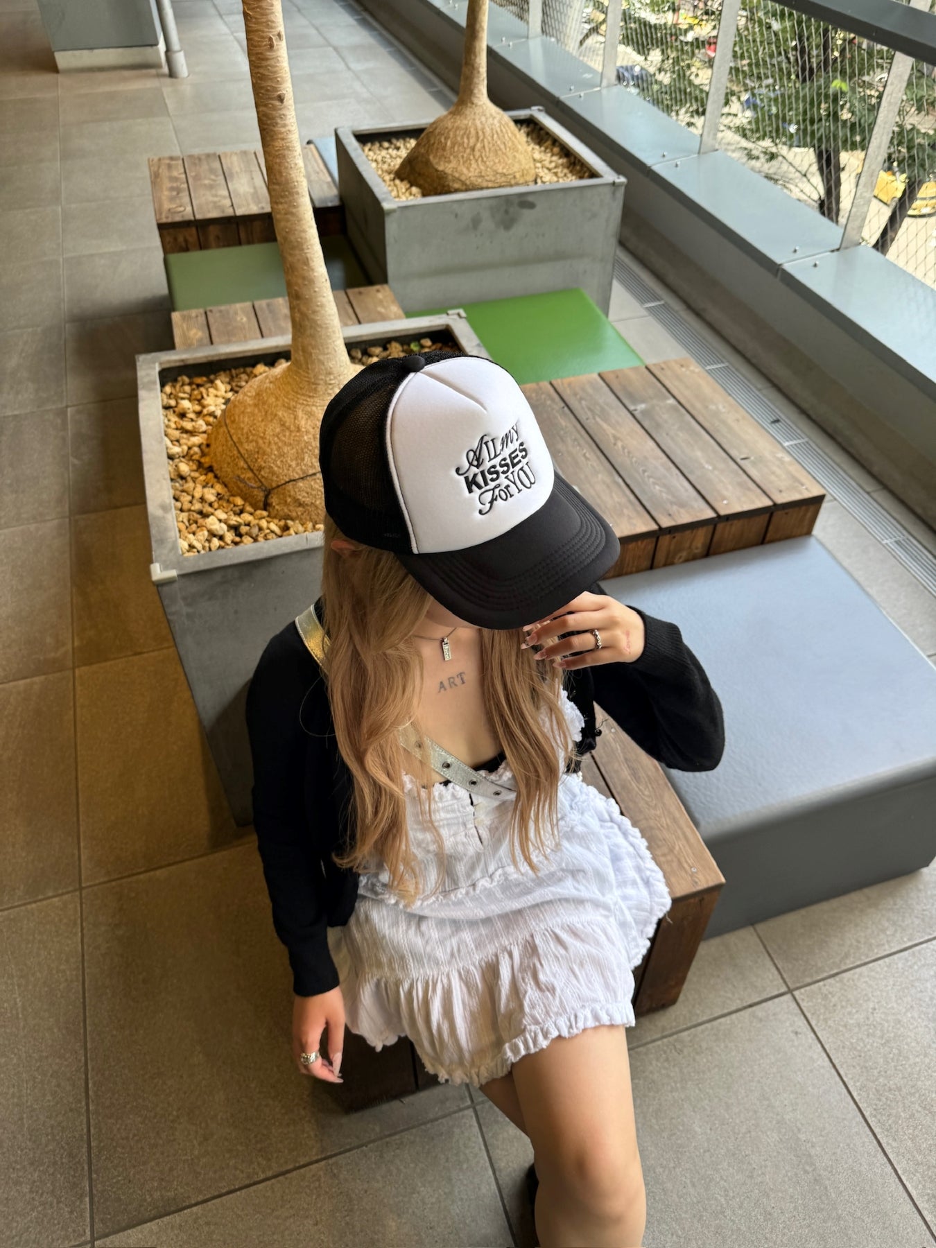 レディース NOTREémor petite rose cap キャップ