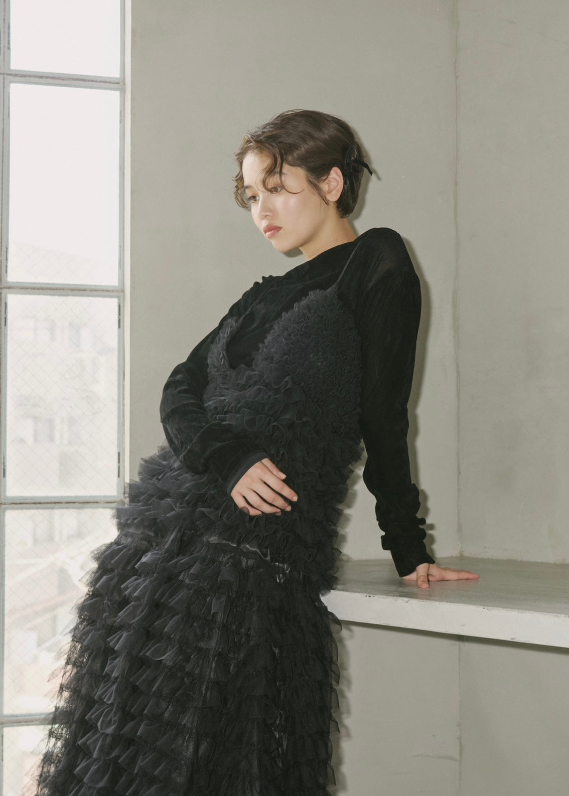 tiered tulle dress – NOTRE émor