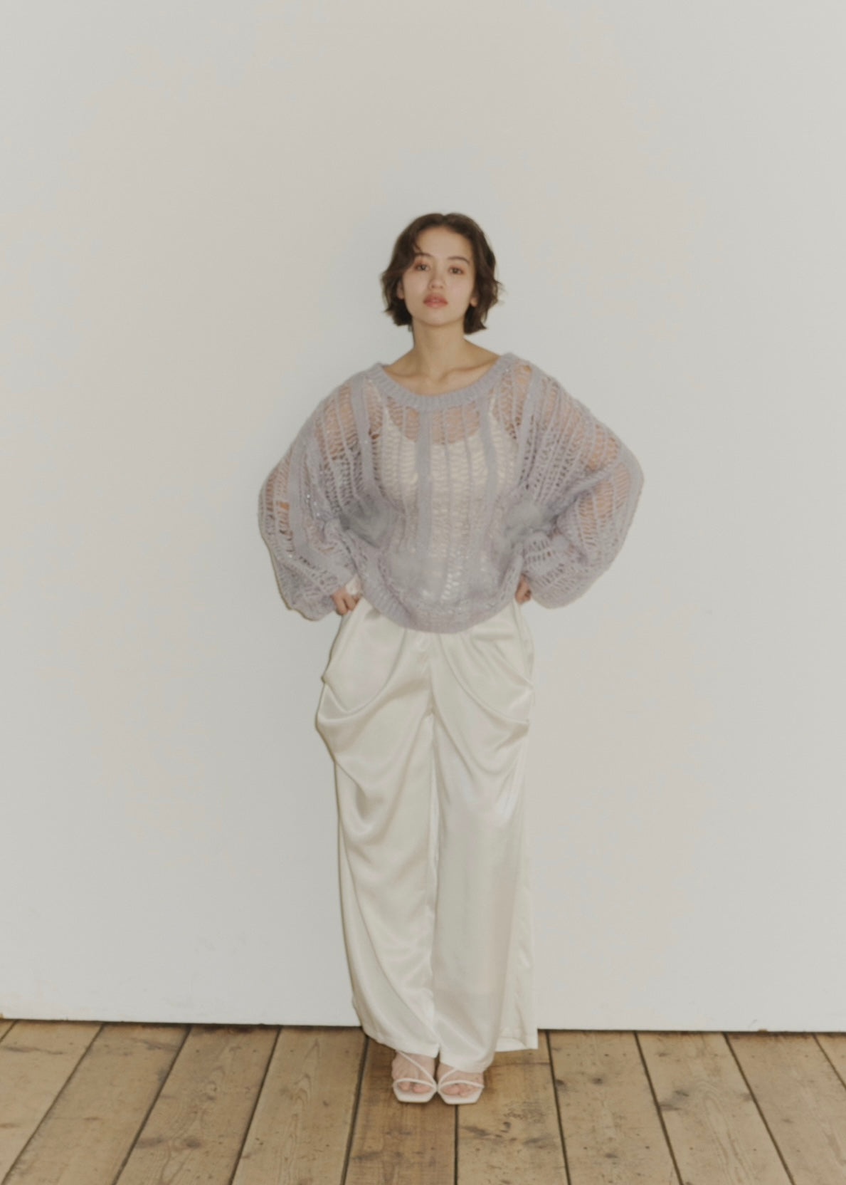 lamé tulle knit – NOTRE émor