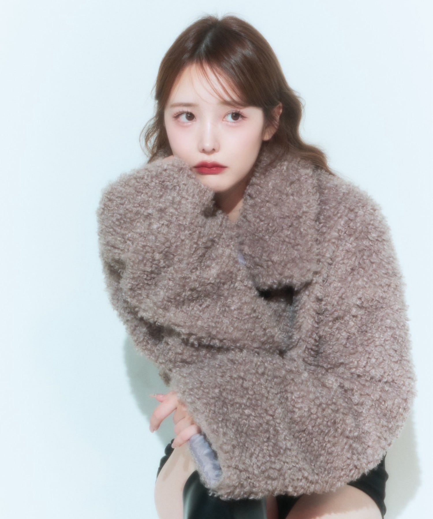 ジャケット・アウター SoLA Poodle fur short blouson Rikako Poodle fur short blouson 【Rikako】 – NOTRE émor