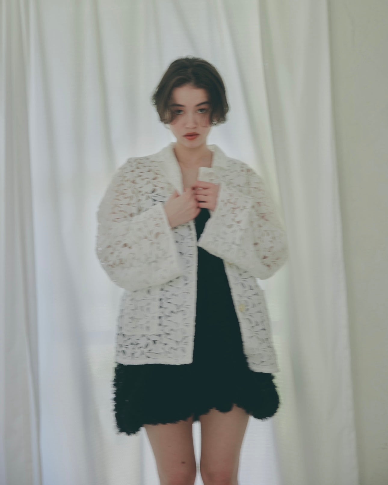 flower lace jacket – NOTRE émor