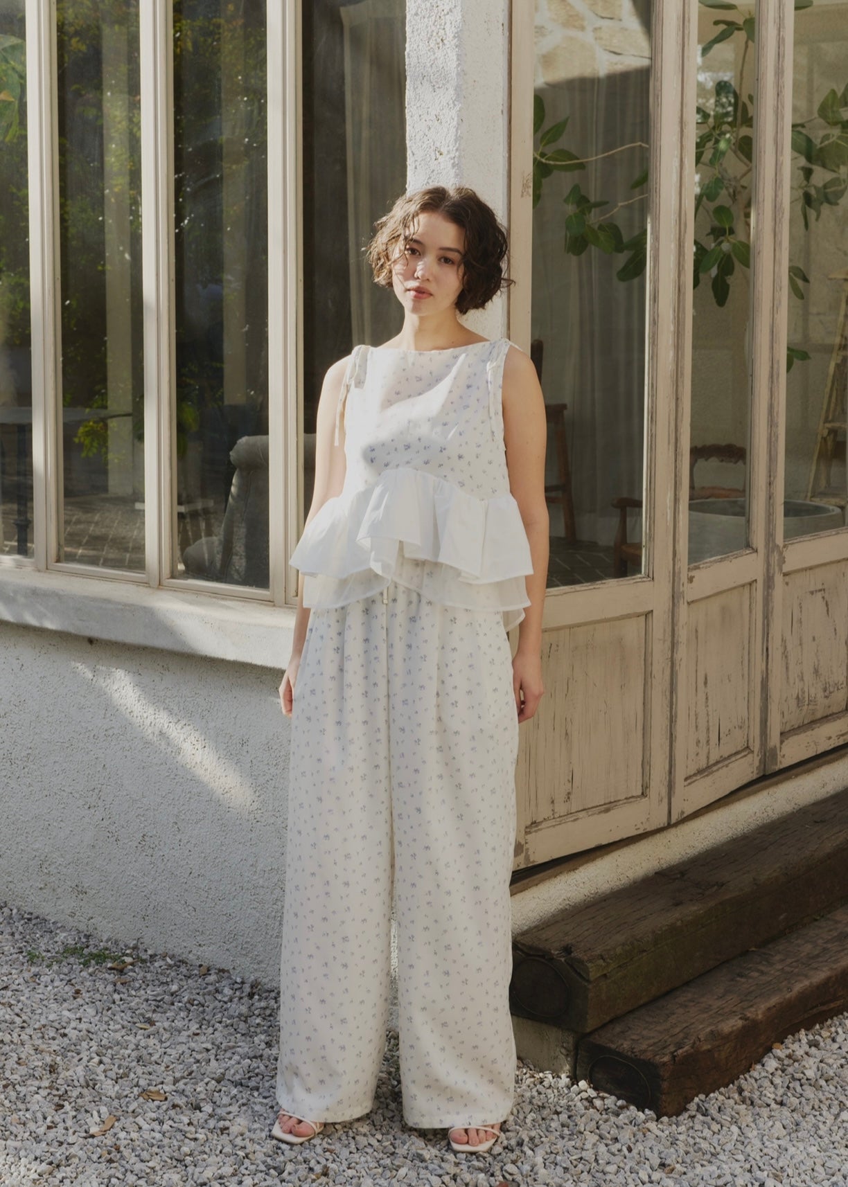 petite fleur relax pants – NOTRE émor（ノートルエモア）