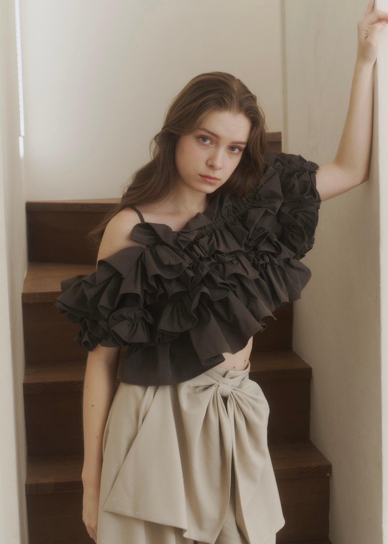 ブラックサンダーNOTRE emor airy bloom tops airy bloom tops – NOTRE émor