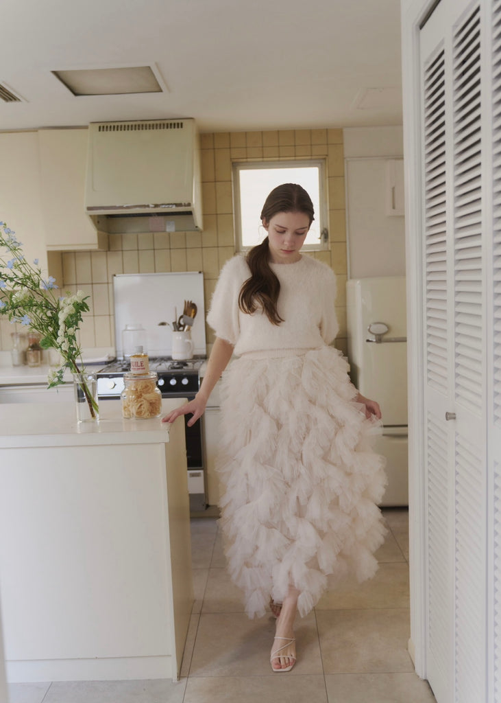 ruffle tulle skirt – NOTRE émor