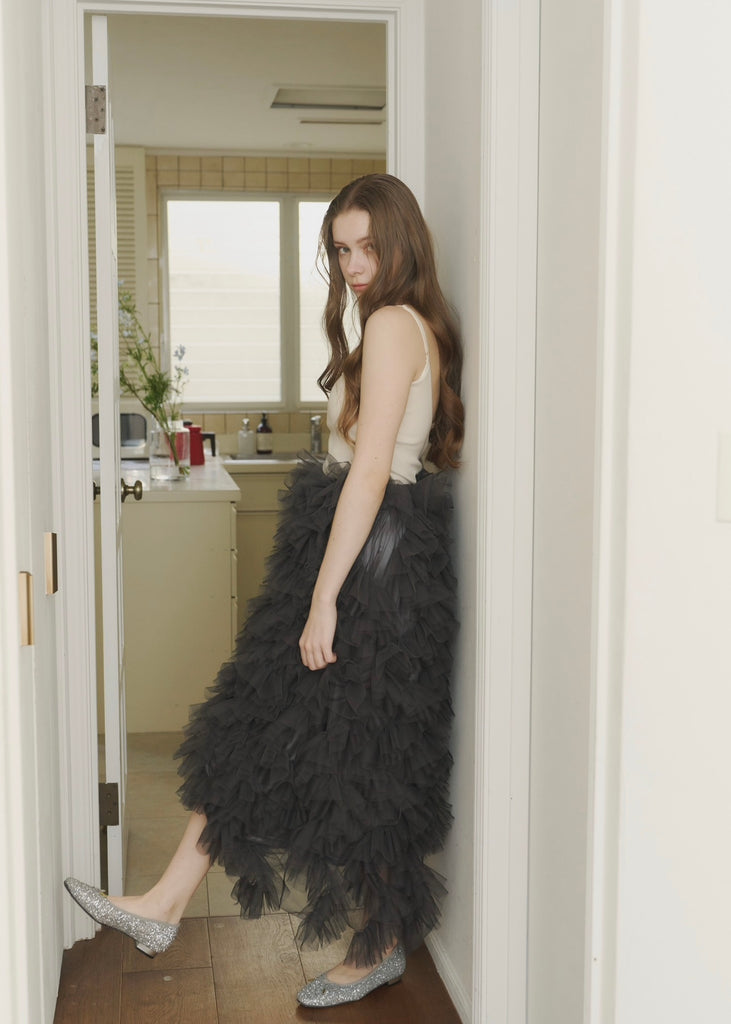ruffle tulle skirt – NOTRE émor