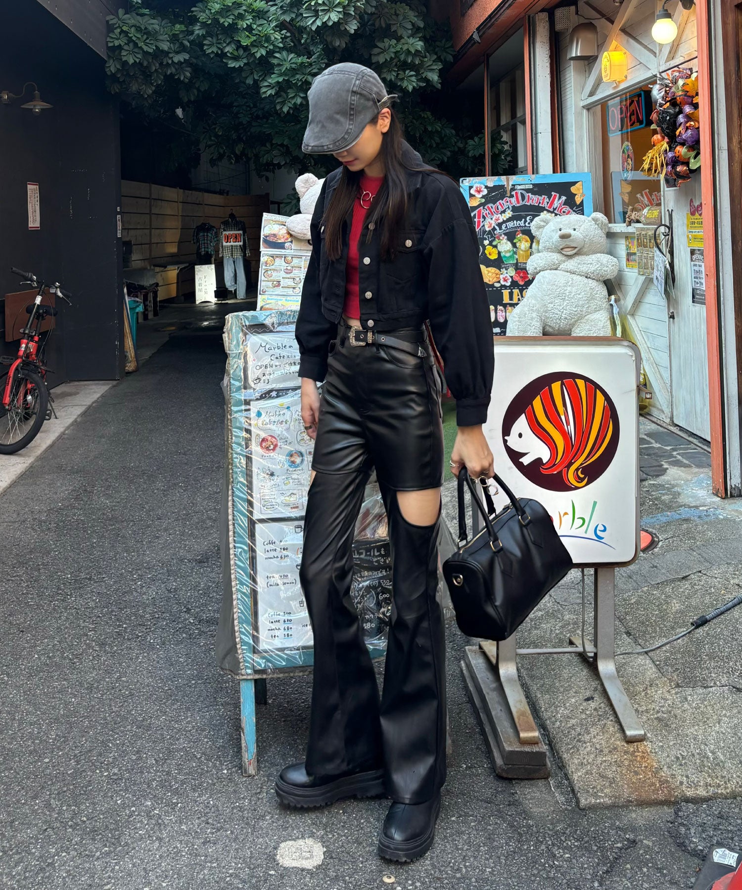 パンツレディース レザー フレア パンツ 破格 レザーフレアパンツ