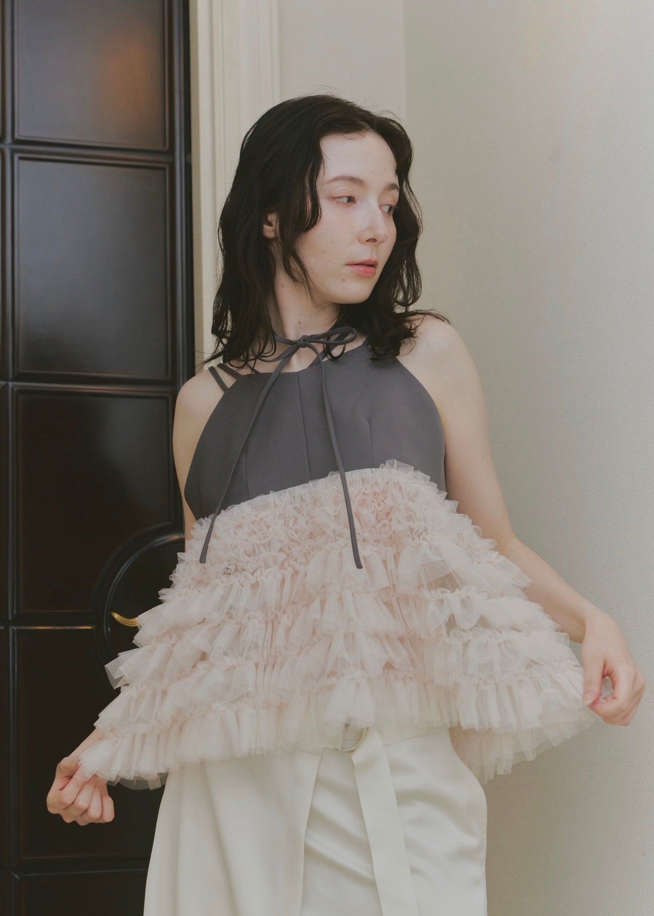 tiered tulle bustier – NOTRE émor