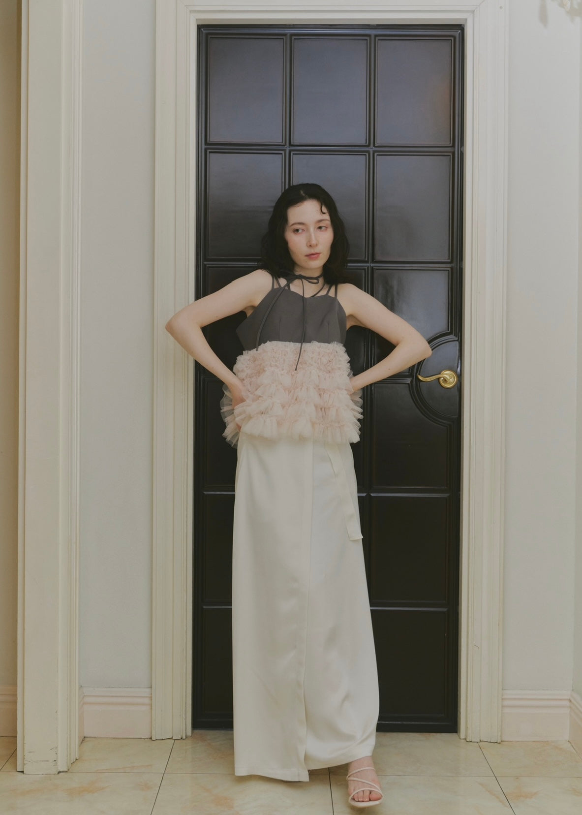 tiered tulle bustier – NOTRE émor