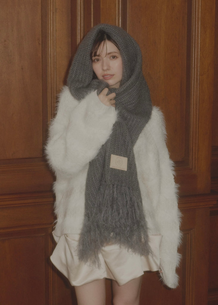 ジャケット・アウター NOTRE emor wave silhouette fluffy coat wave silhouette fluffy coat【12月下旬順次配送予定】 – NOTRE émor
