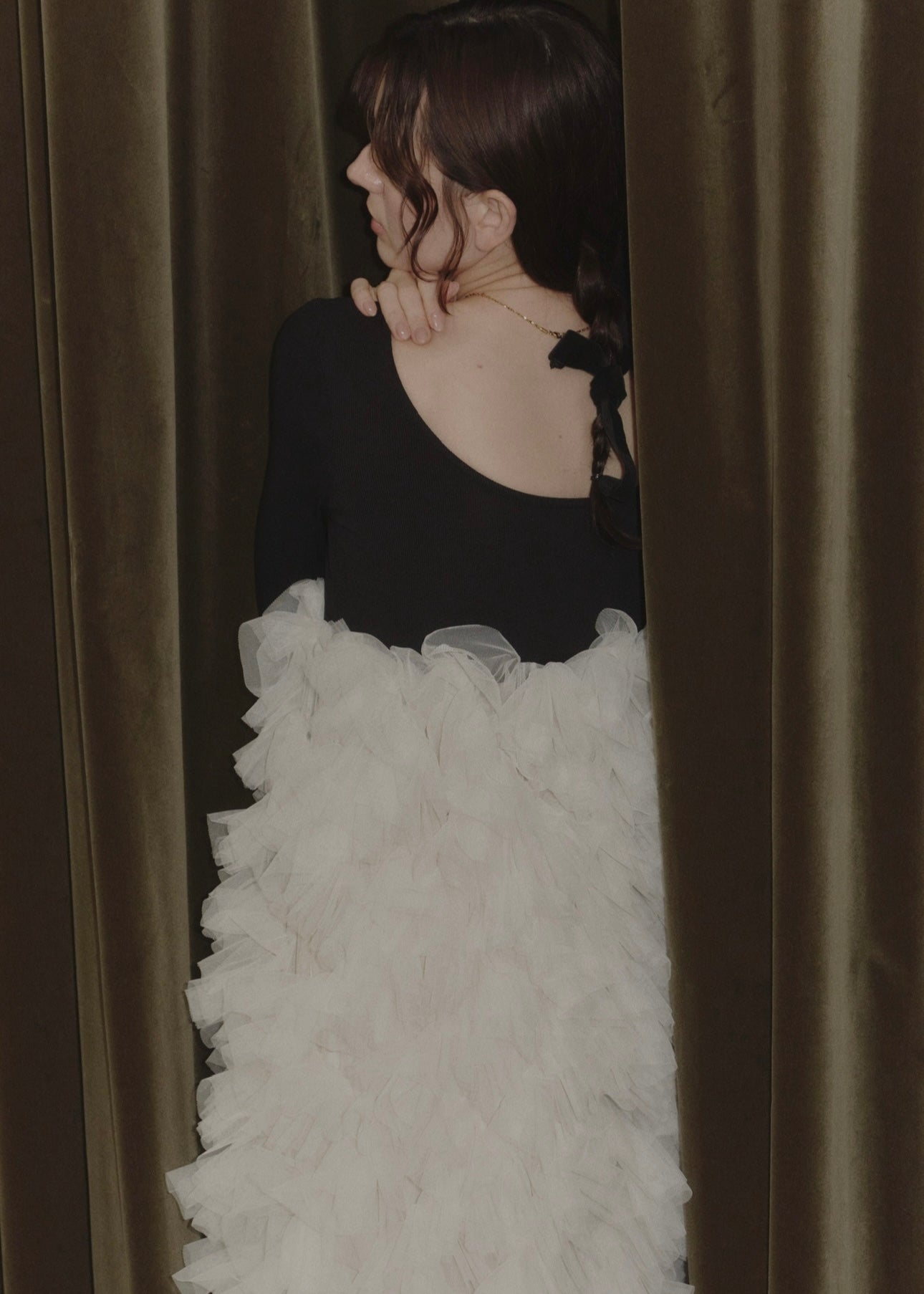 ruffle tulle dress – NOTRE émor（ノートルエモア）